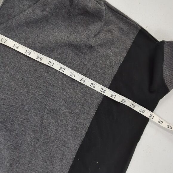 Cabi Sweater Womens Small Gray $4307 Dakota Oversized Color Block Hooded - Picture 8 of 9